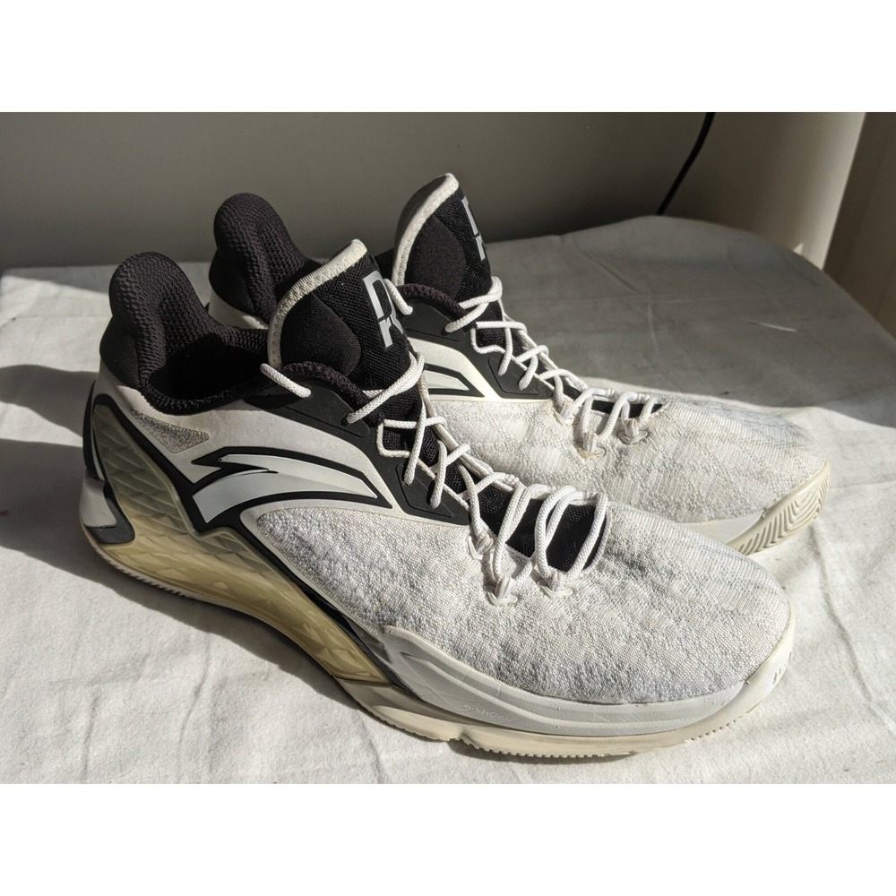 Anta White Mens‎ Basketball Shoes Mens US 14.5 (Great Shape)